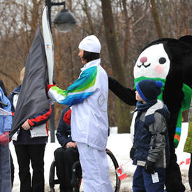 La gouverneure générale déclenche le compte à rebours des Jeux olympiques d'hiver de 2010