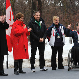 La gouverneure générale déclenche le compte à rebours des Jeux olympiques d'hiver de 2010