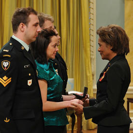 The Governor General presents 48 Military Decorations at Rideau Hall