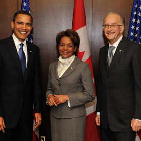 The Governor General's meeting with President Obama