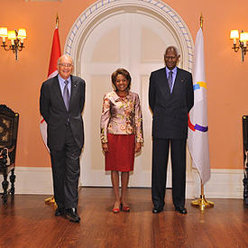 Courtesy call from the Secretary General to the Organisation internationale de la Francophonie