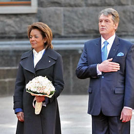 UKRAINE - Official welcoming ceremony with military honours