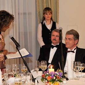 UKRAINE - State Dinner hosted by the President of Ukraine