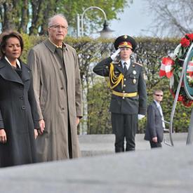 UKRAINE - Wreath-Laying at the Tomb of the Unknown Soldier