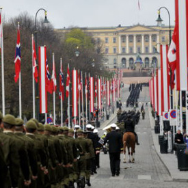 KINGDOM OF NORWAY - Official welcoming ceremony with military honours