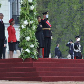 ROYAUME DE NORVÈGE - Cérémonie d’accueil officielle avec honneurs militaires