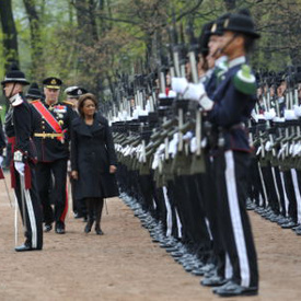 KINGDOM OF NORWAY - Official welcoming ceremony with military honours