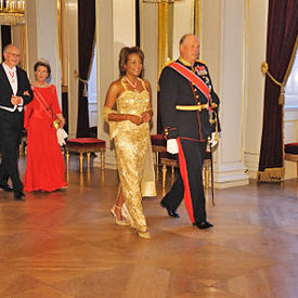 ROYAUME DE NORVÈGE - Dîner d'État