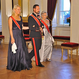 ROYAUME DE NORVÈGE - Dîner d'État