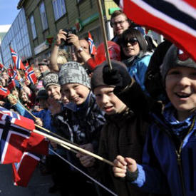 ROYAUME DE NORVÈGE - Visite au centre-ville de Tromsø