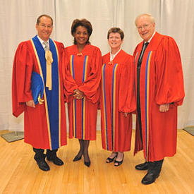 Governor General receives an honorary doctorate from the University of Moncton
