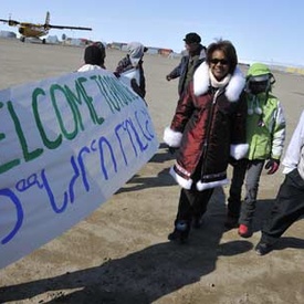 VISIT TO CANADA'S NORTH - Arrival in Pond Inlet, Nunavut
