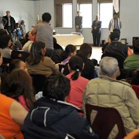 VISIT TO CANADA'S NORTH - Community Gathering in Pangnirtung, Nunavut
