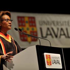 Governor General receives an honorary doctorate from the Université Laval