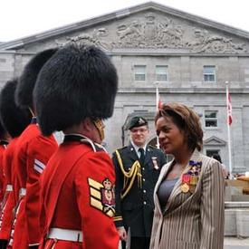 Annual Inspection of the Guard at Rideau Hall
