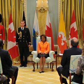 Presentation of Credentials at Rideau Hall