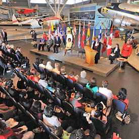 Governor General attends a citizenship ceremony on July 1st