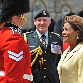 Governor General attends  the Noon Show on Canada Day