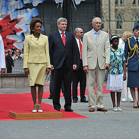 Governor General attends  the Noon Show on Canada Day
