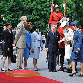 Welcoming Ceremony of Their Majesties