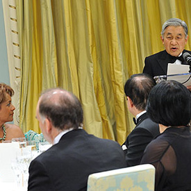 State Dinner in Honour of Their Majesties the Emperor and Empress of Japan