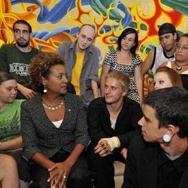 Visit to Youth QUEST Central