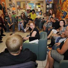 Visit to Youth QUEST Central