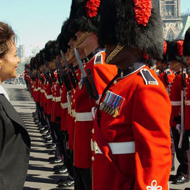 The Right Honourable Michaëlle Jean, Governor General of Canada on the occasion of her installation