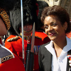 The Right Honourable Michaëlle Jean, Governor General of Canada on the occasion of her installation
