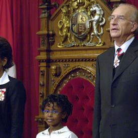 The Right Honourable Michaëlle Jean, Governor General of Canada on the occasion of her installation