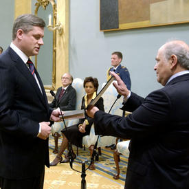 Swearing-in of the 28th Canadian ministry