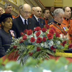 Funeral service for retired RCMP Officer Mark Bourque