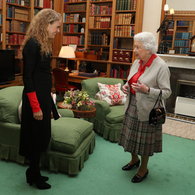 First Audience with Her Majesty The Queen
