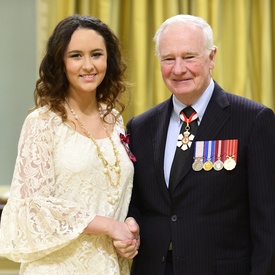 Presentation of Decorations of Bravery