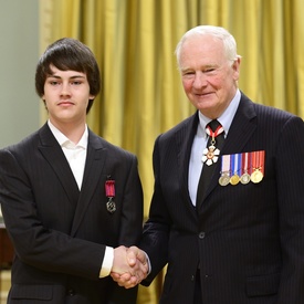 Presentation of Decorations of Bravery