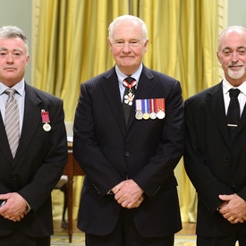 Presentation of Decorations of Bravery