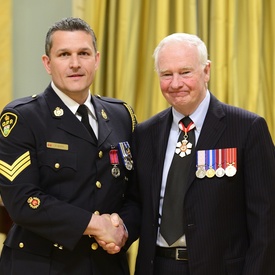 Presentation of Decorations of Bravery