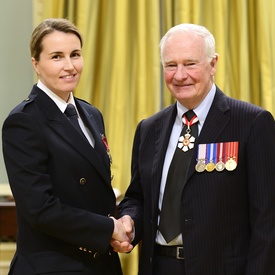 Presentation of Decorations of Bravery