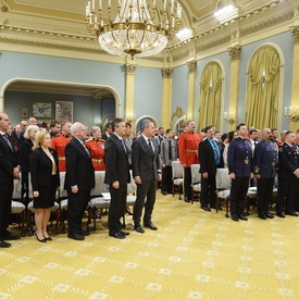 Presentation of Decorations of Bravery