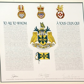 Coat of Arms of Elmwood School Unveiling
