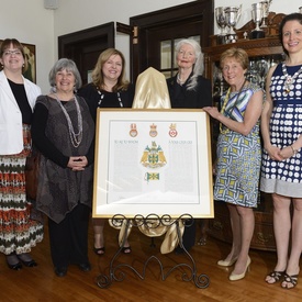 Coat of Arms of Elmwood School Unveiling