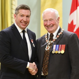 Cérémonie d'investiture de l'Ordre du Canada