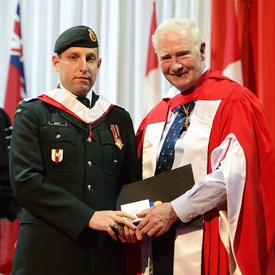 Doctorat honorifique - Collège militaire royal du Canada