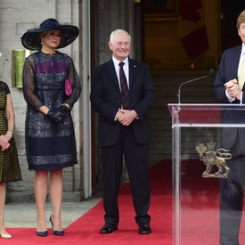 Visite au Canada de Leurs Majestés le roi Willem-Alexander et la reine Máxima des Pays-Bas 