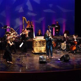 Concert organisé par Leurs Majestés 