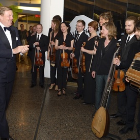 Concert organisé par Leurs Majestés 