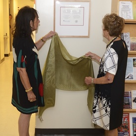 Dévoilement d'oeuvres d'art à la garnison de Petawawa