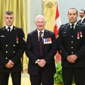 Presentation of Military and Bravery Decorations