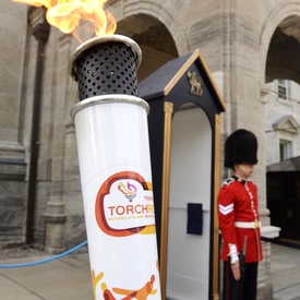 Relais de la flamme des Jeux panaméricains de 2015 à Toronto