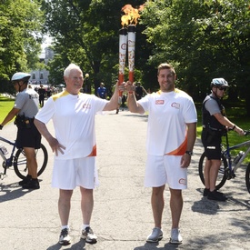 Relais de la flamme des Jeux panaméricains de 2015 à Toronto